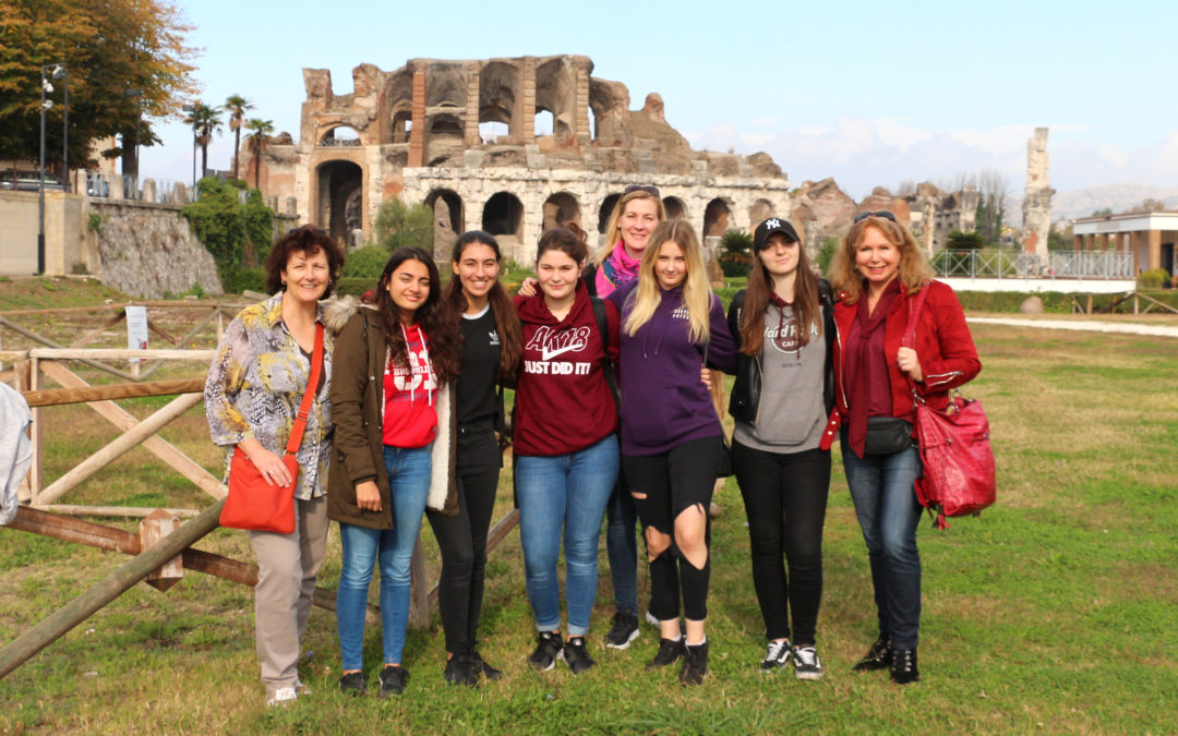 Besuch der ERASMUS+- AG der MLKG in Aversa (Italien) vom 09.11.2017 – 15.11.2017